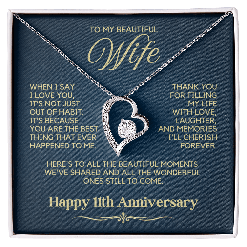 11th Anniversary Necklace