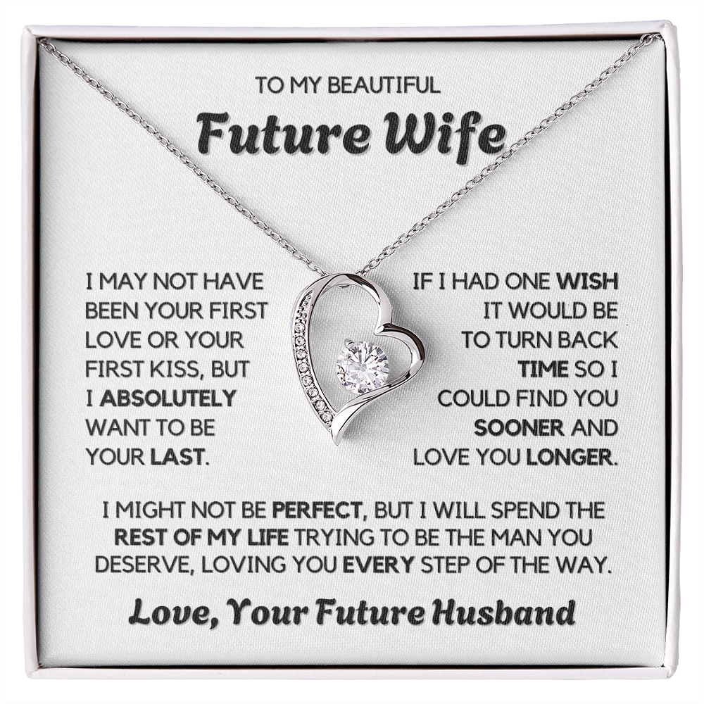 To My Future Wife - Forever Love - Necklace