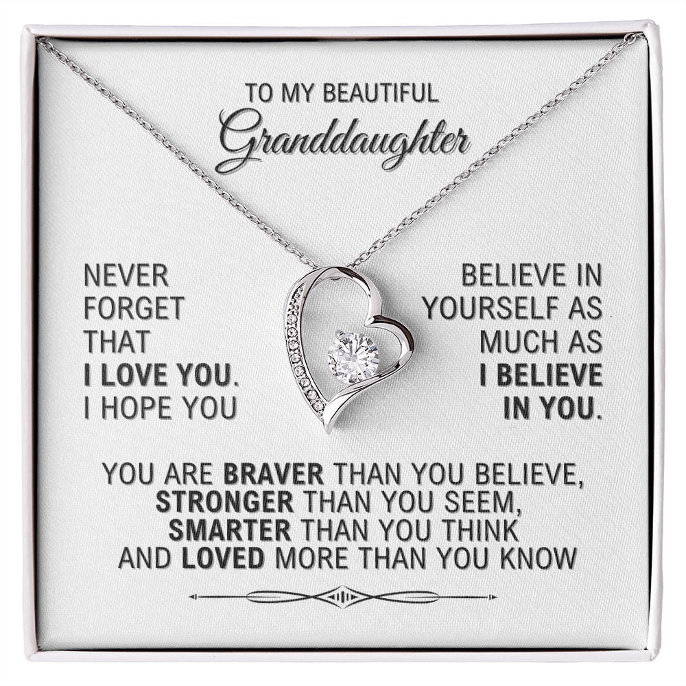 Granddaughter Love Necklace