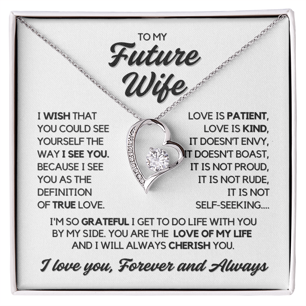 To My Future Wife - My True Love - Necklace