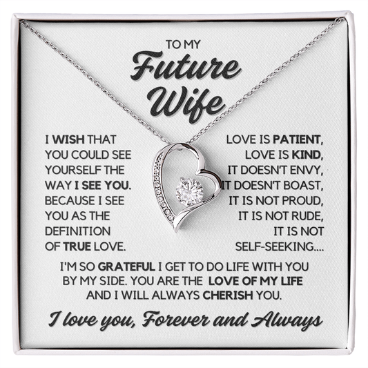 To My Future Wife - My True Love - Necklace