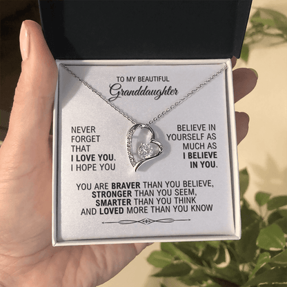 Granddaughter Love Necklace