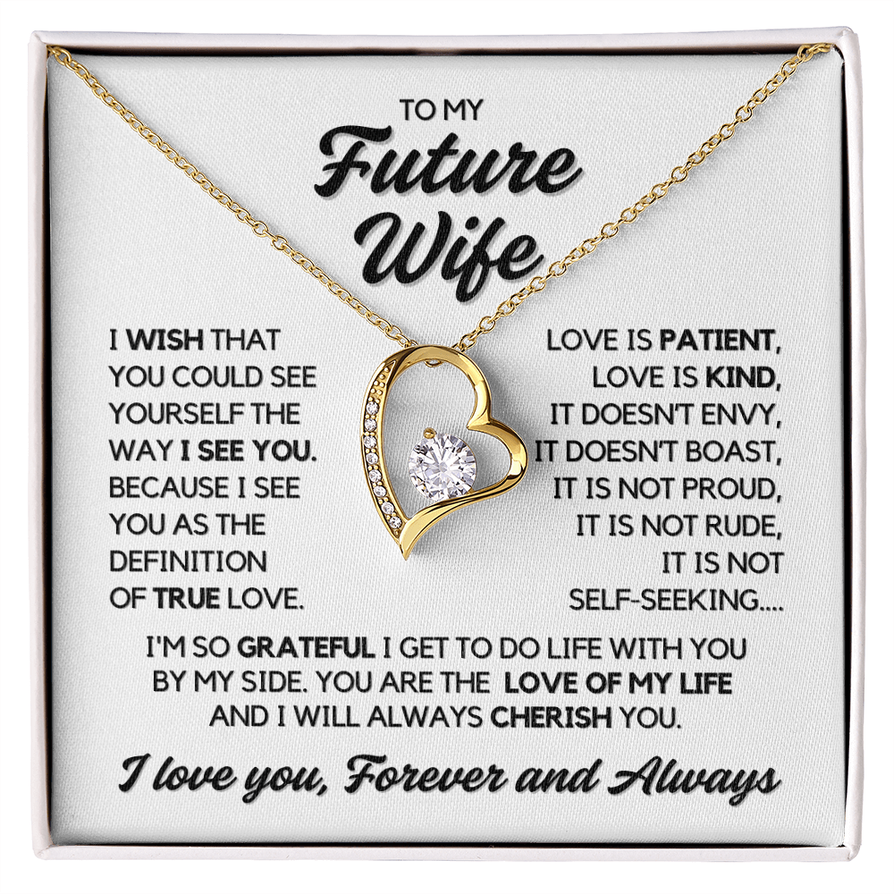 To My Future Wife - My True Love - Necklace
