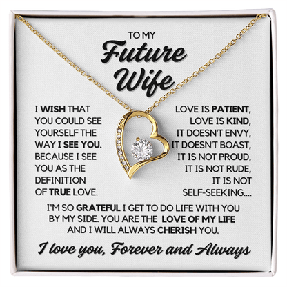 To My Future Wife - My True Love - Necklace