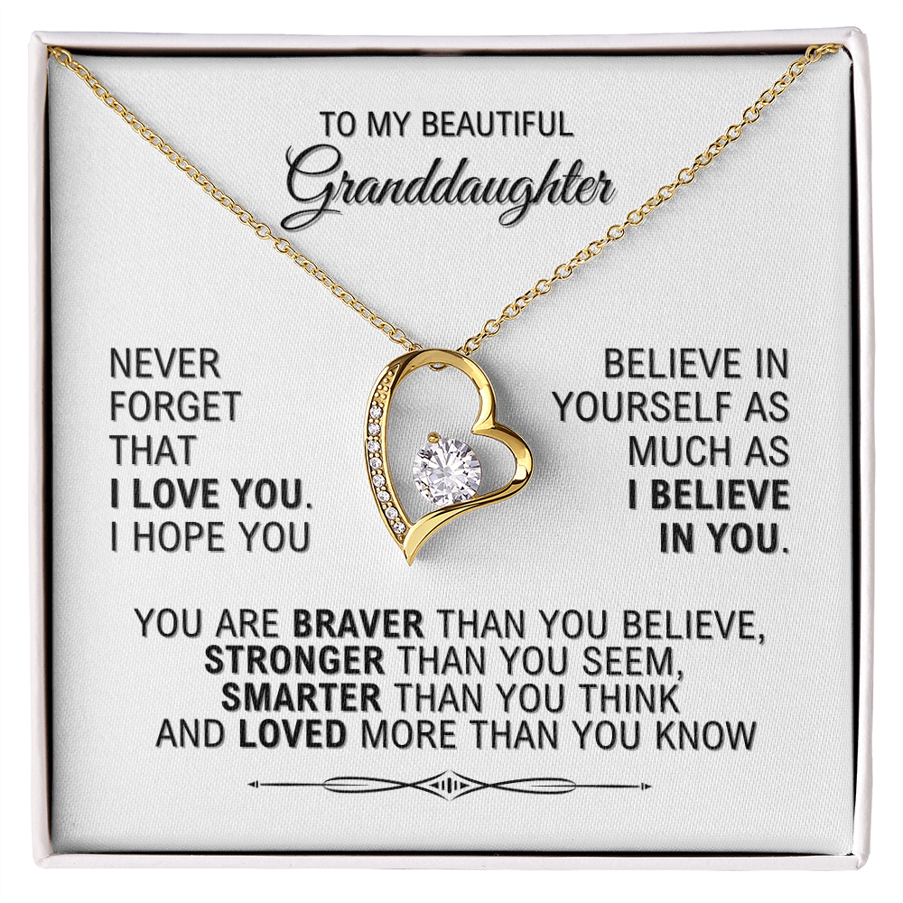 Granddaughter Love Necklace