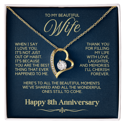 Collar de 8º Aniversario