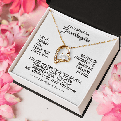 Granddaughter Love Necklace