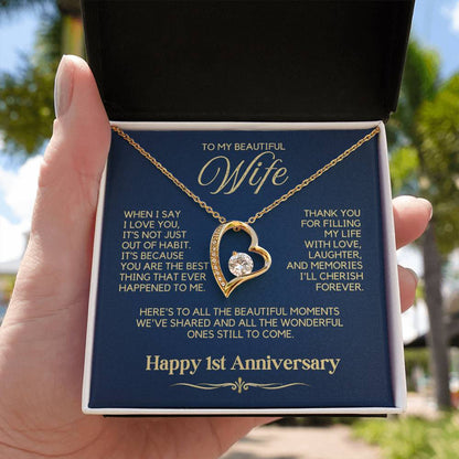 1st Anniversary Necklace