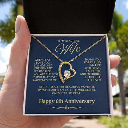 6th Anniversary Necklace