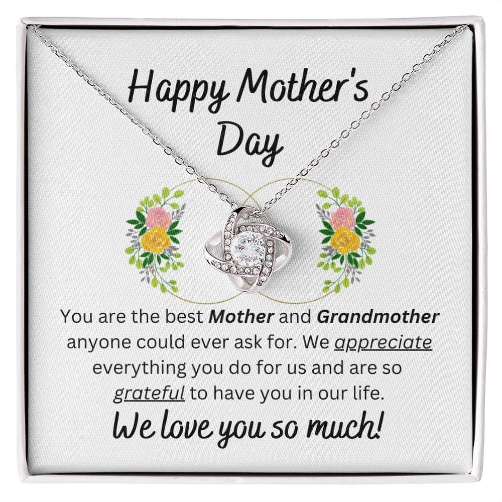Happy Mother's Day - Best Mother And Grandmother - Necklace