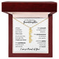 To My Granddaughter - I'm So Proud of You - Name Necklace